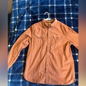 Corduroy long sleeve button up. XL J. Crew